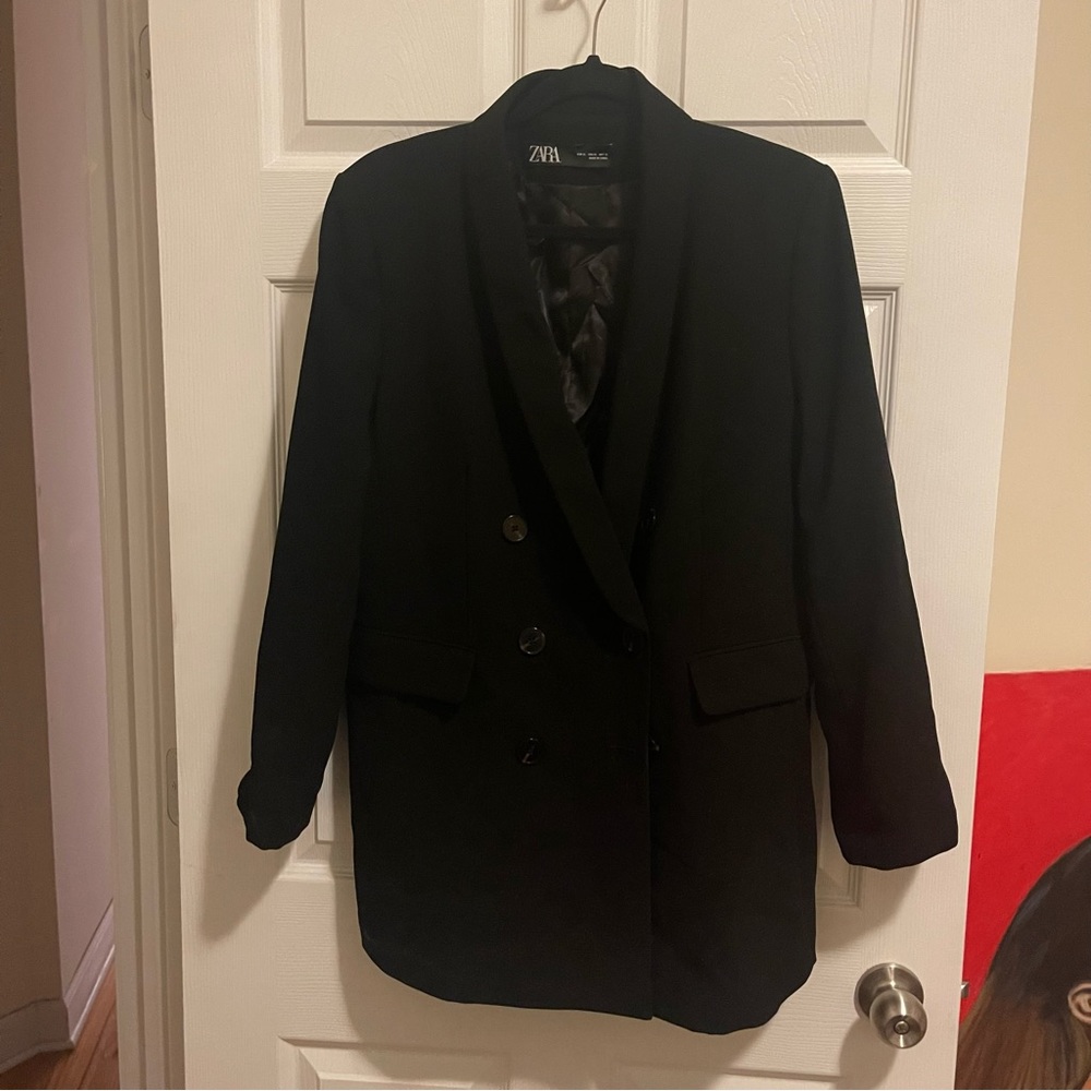 Zara XL women’s black blazer